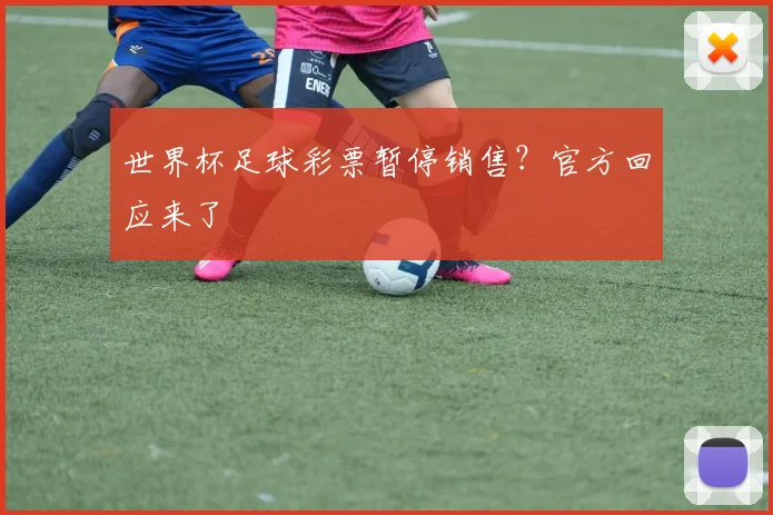 世界杯足球彩票暂停销售？官方回应来了