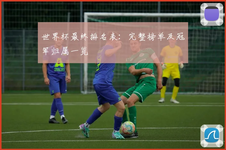 世界杯最终排名表：完整榜单及冠军归属一览